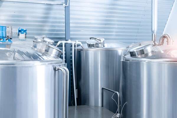 300 Gallon Stainless Steel Mixing Tank